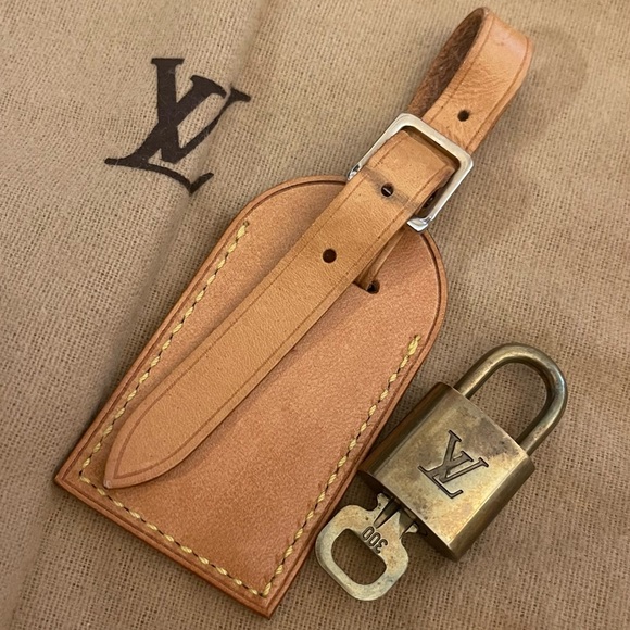 [LOUIS VIUTTON] MONOGRAM DEAUVILLE HANDBAG w/lock key dust bag - Picture 11 of 11